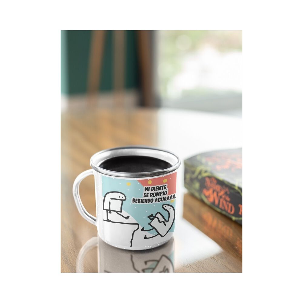 Taza Enlozada Lechera Dentista Regalo Profesion Hombre image number 2.0