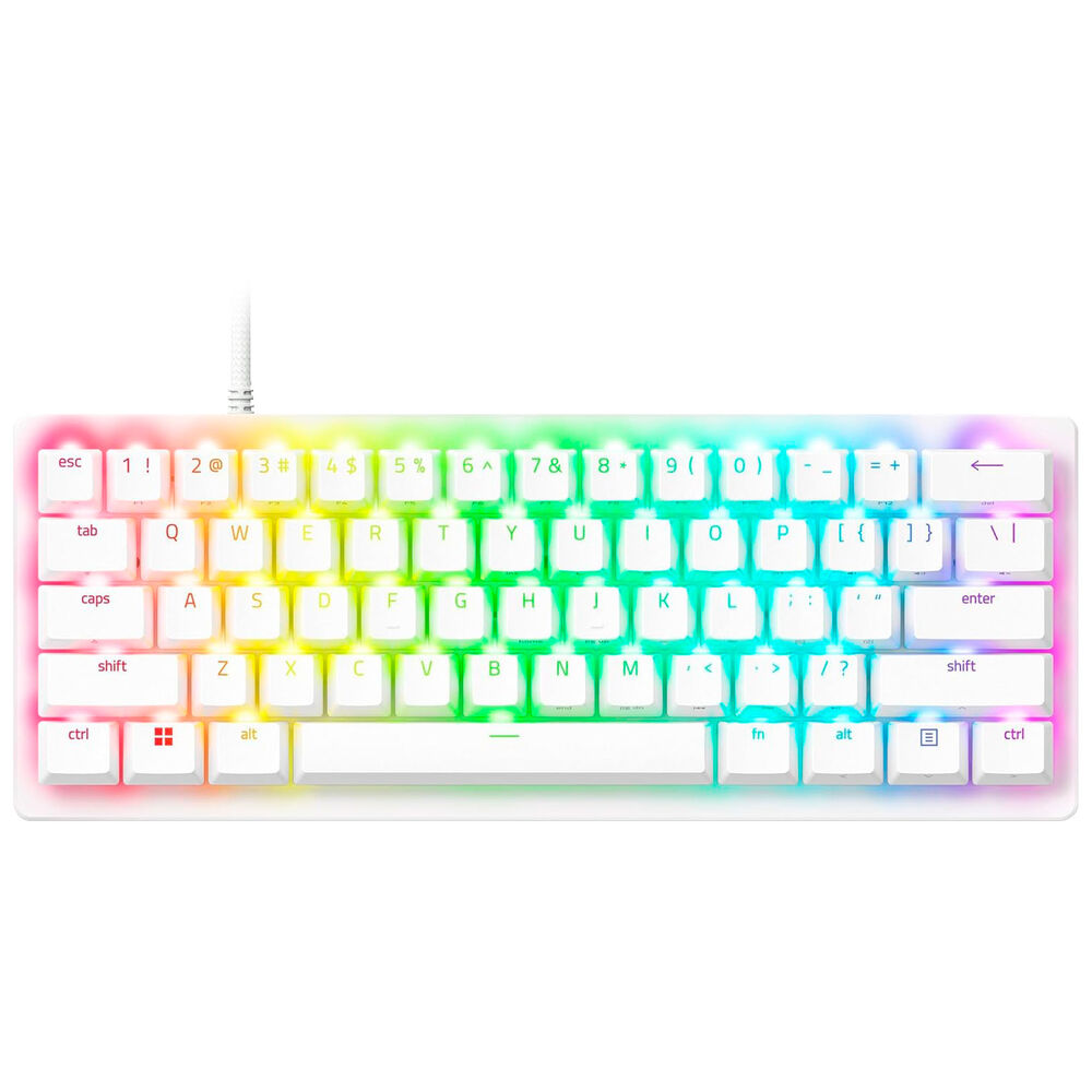Teclado Gamer Razer Huntsman V3 Pro Mini White Ingl&eacute;s image number 0.0