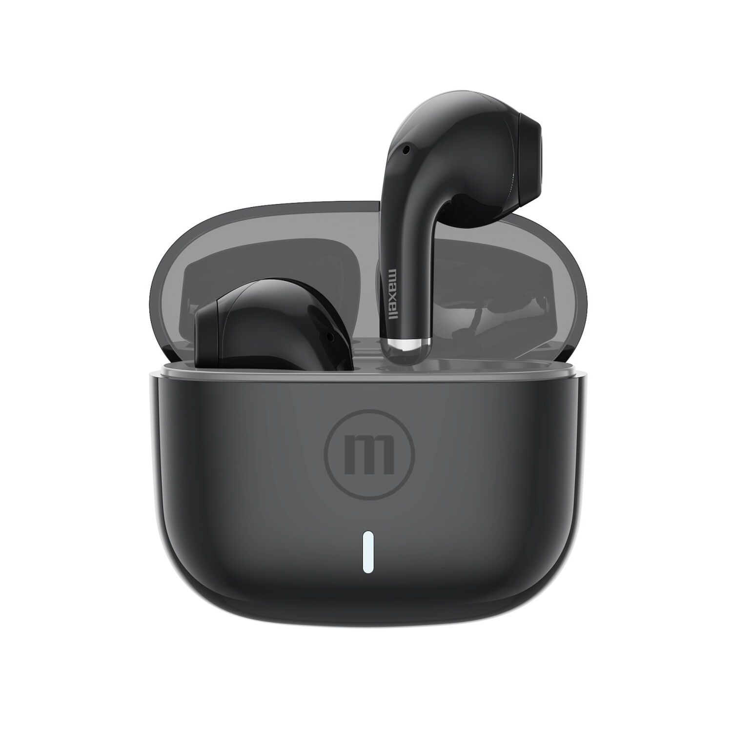 Aud&iacute;fonos Bluetooth Inal&aacute;mbricos Maxell Elio 12 Horas Negro image number 0.0