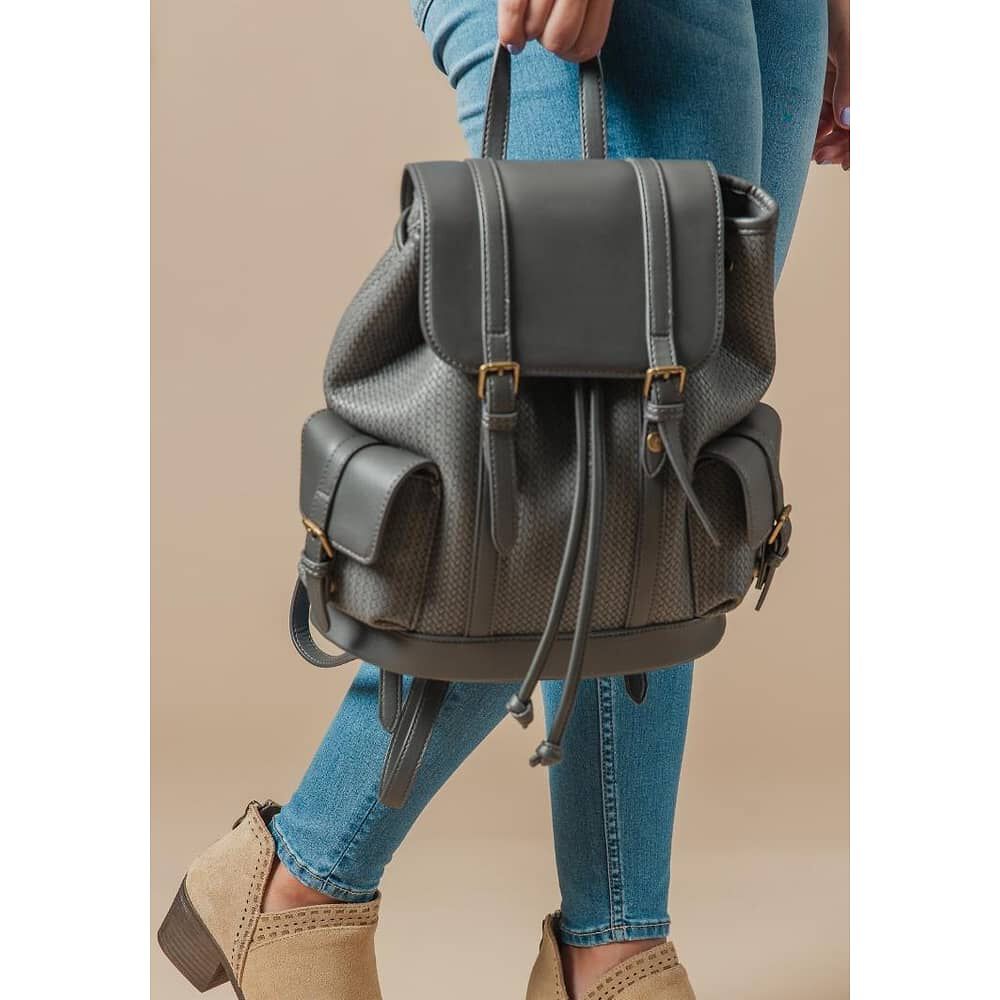 Mochila Megan Gris image number 0.0