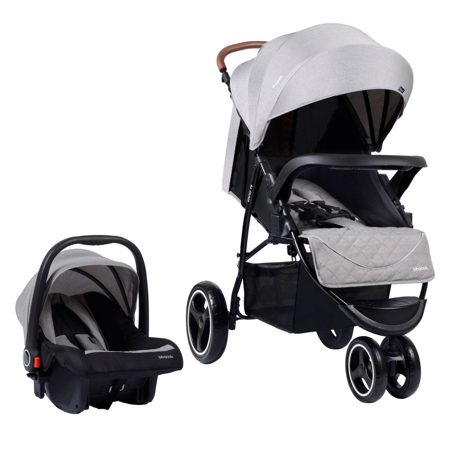 Coche Travel System Kano Gris image number 0.0