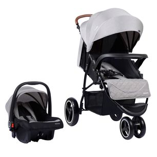 Coche Travel System Kano Gris