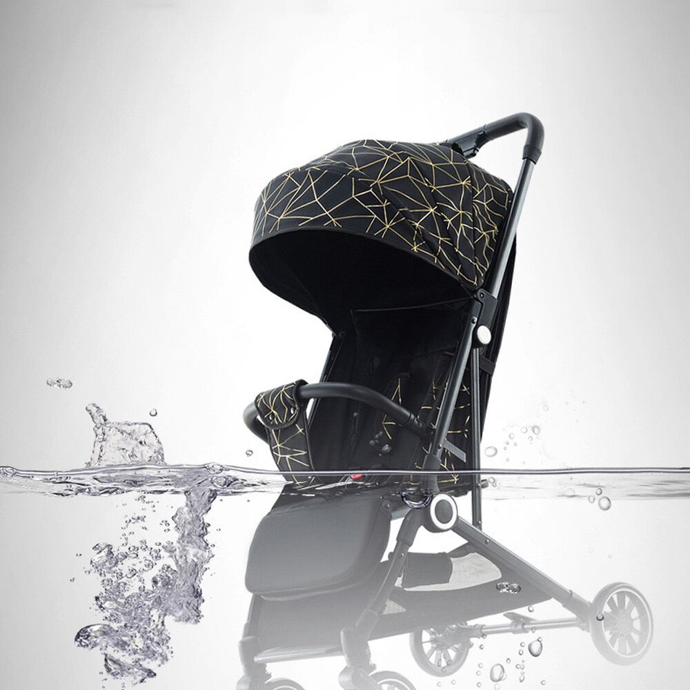 Coche De Paseo Últra Compacto Lubabycas Go Travel Negro image number 3.0