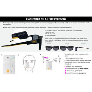 Lentes De Sol Polarizados Cat Cts-8012-104p Negro