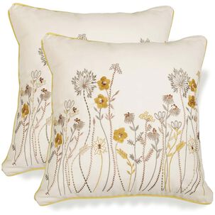 Pack De 02 Fundas De Cojin Dise&ntilde;o Boho 45x45 Cm Mod82