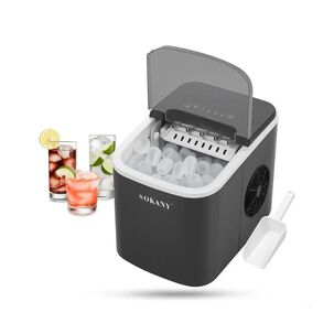 M&aacute;quina De Hacer Hielo Sokany Sk-03038 Port&aacute;til El&eacute;ctrica