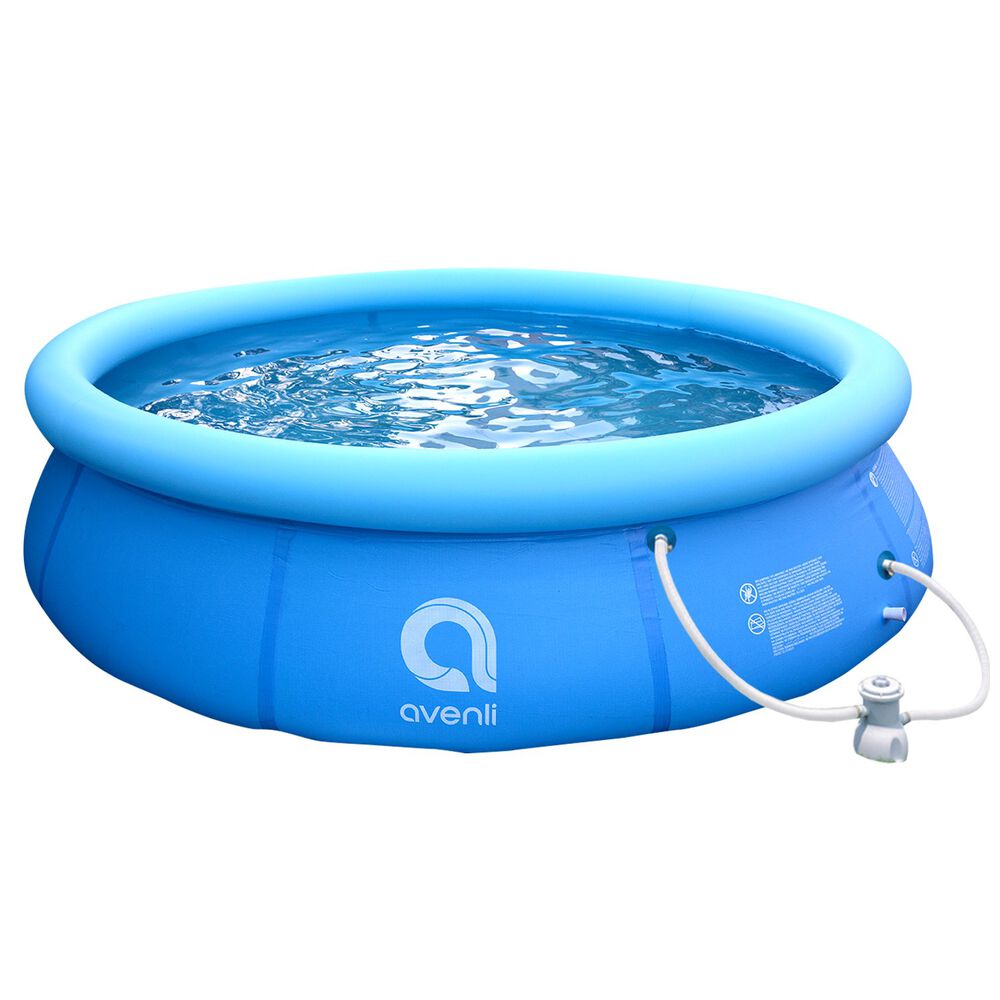 Piscina Inflable Con Filtro 3618l 76x300cm Celeste image number 0.0