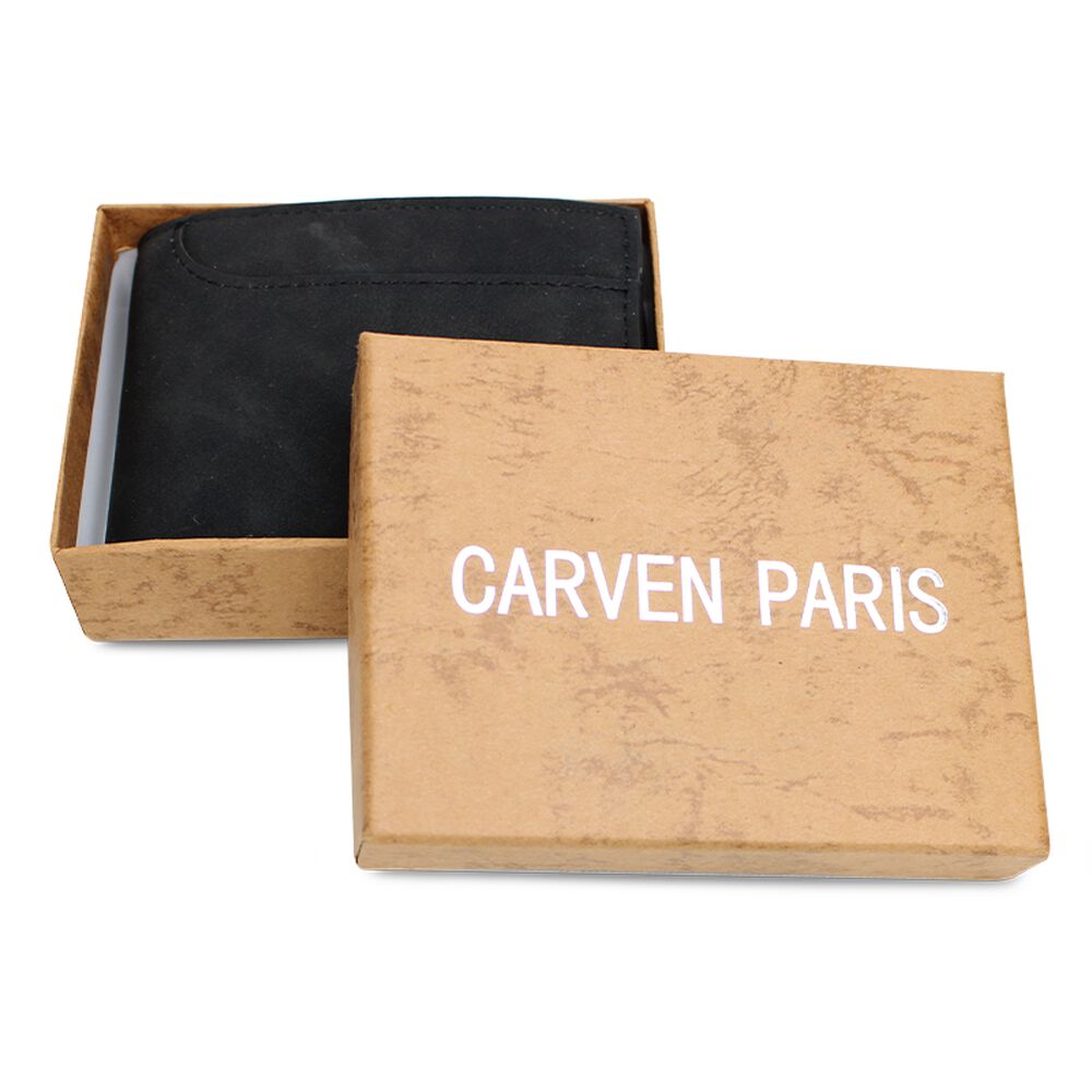Billetera De Hombre León Negra Carven Paris image number 4.0