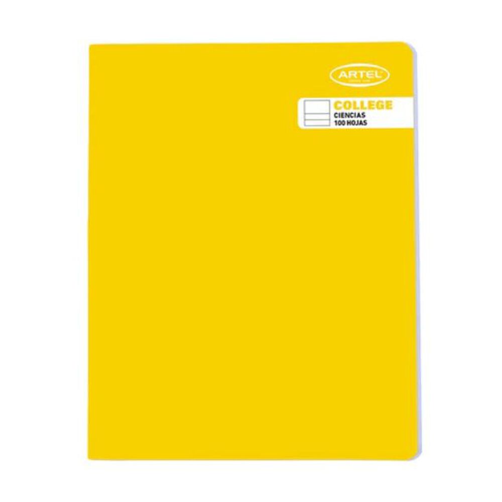 Cuaderno College Ciencias 100 Hj. Artel image number 0.0
