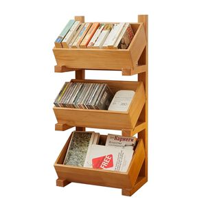 Estante De Madera Maciza 3 Niveles Cocina Exhibicion