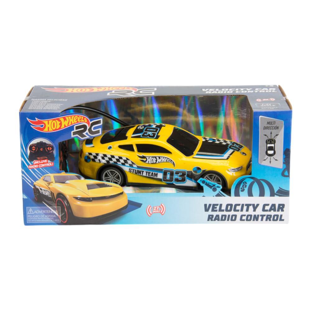 Vehiculo Radio Control Hot Wheels 1:24 Velocity Car Surtido image number 7.0