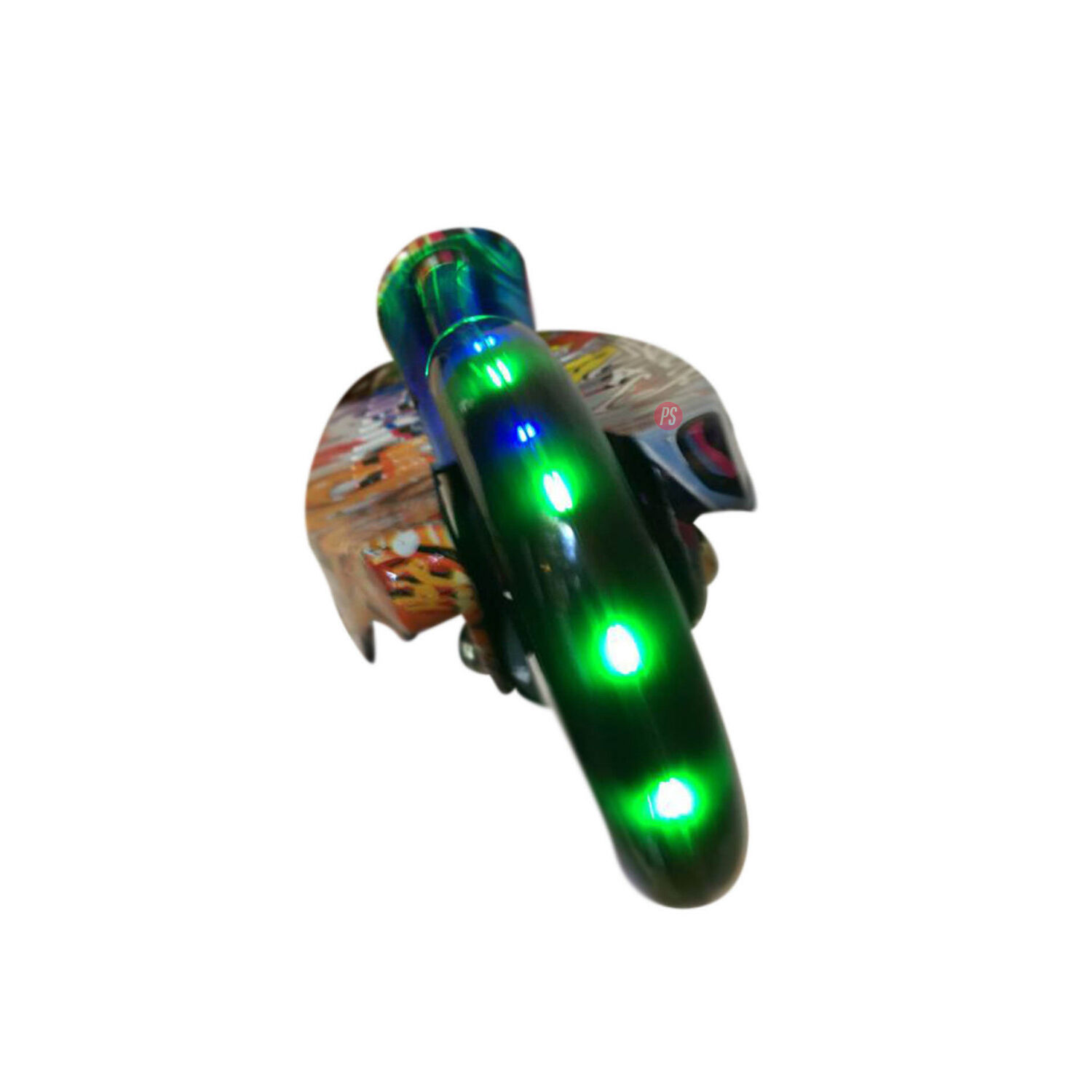Scooter Aluminio Dise&ntilde;o Con Asiento 2 Ruedas Led - Ps image number 2.0