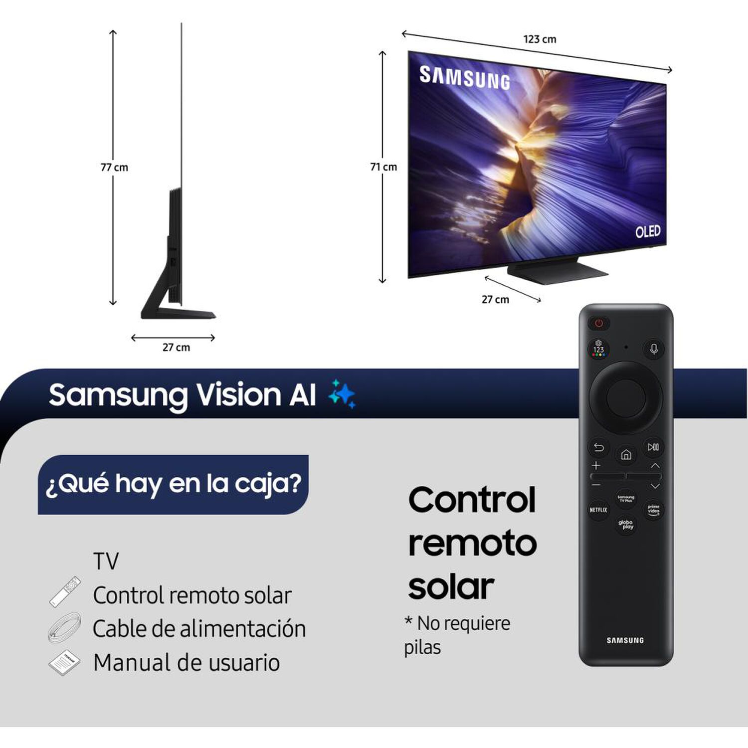 Oled 55" Samsung S90F / Ultra HD 4K Vision AI / Smart TV 2025 image number 1.0