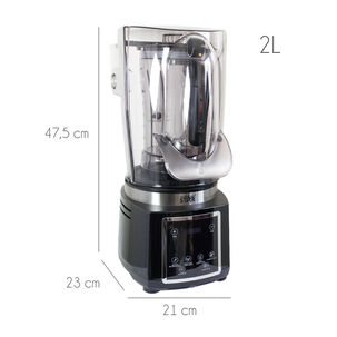 Licuadora Industrial Silenciosa 800 Watts 2l Alta Velocidad