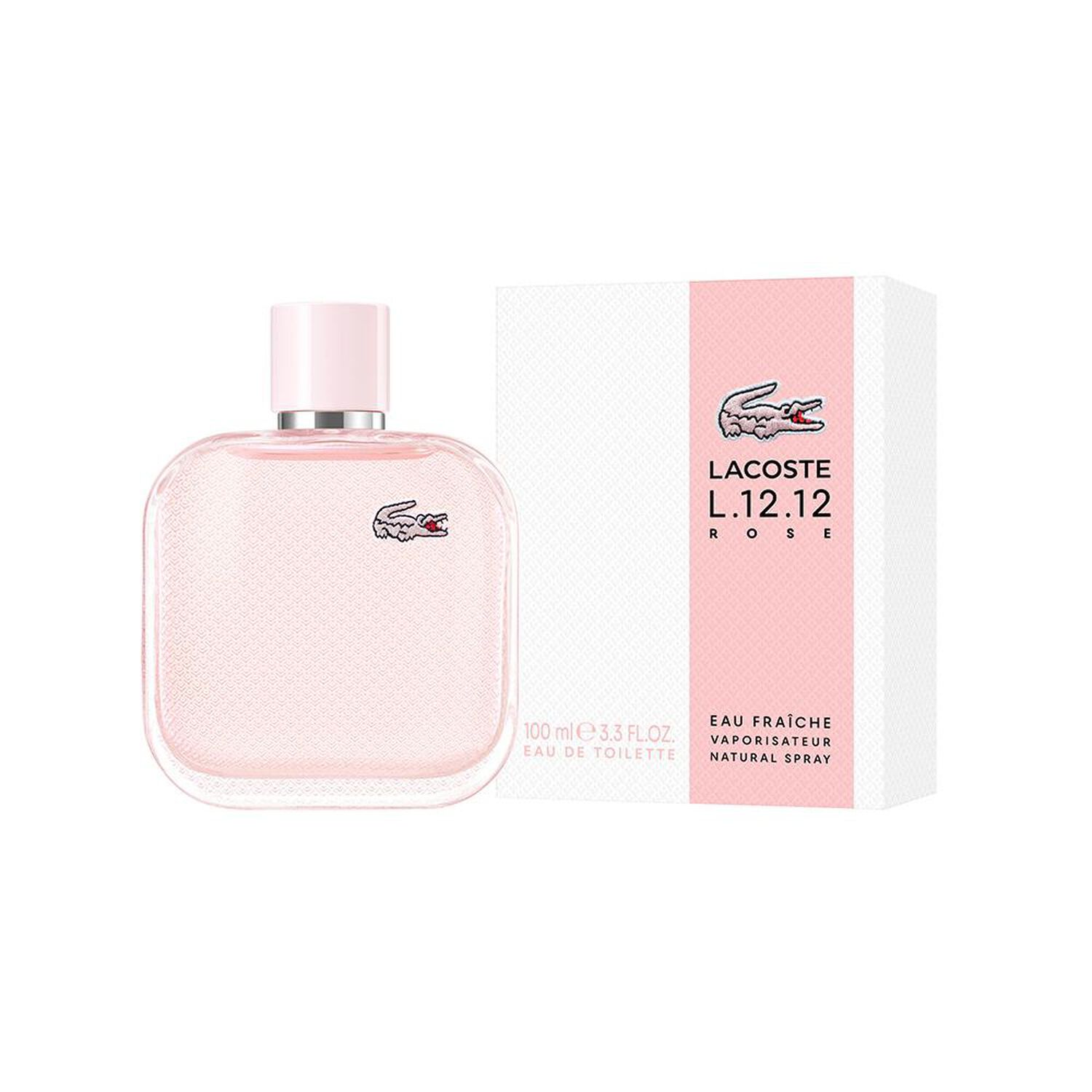Perfume Mujer L.12.12 Rose Eau Fraiche Lacoste / 100 Ml / Eau De Toilette image number 0.0