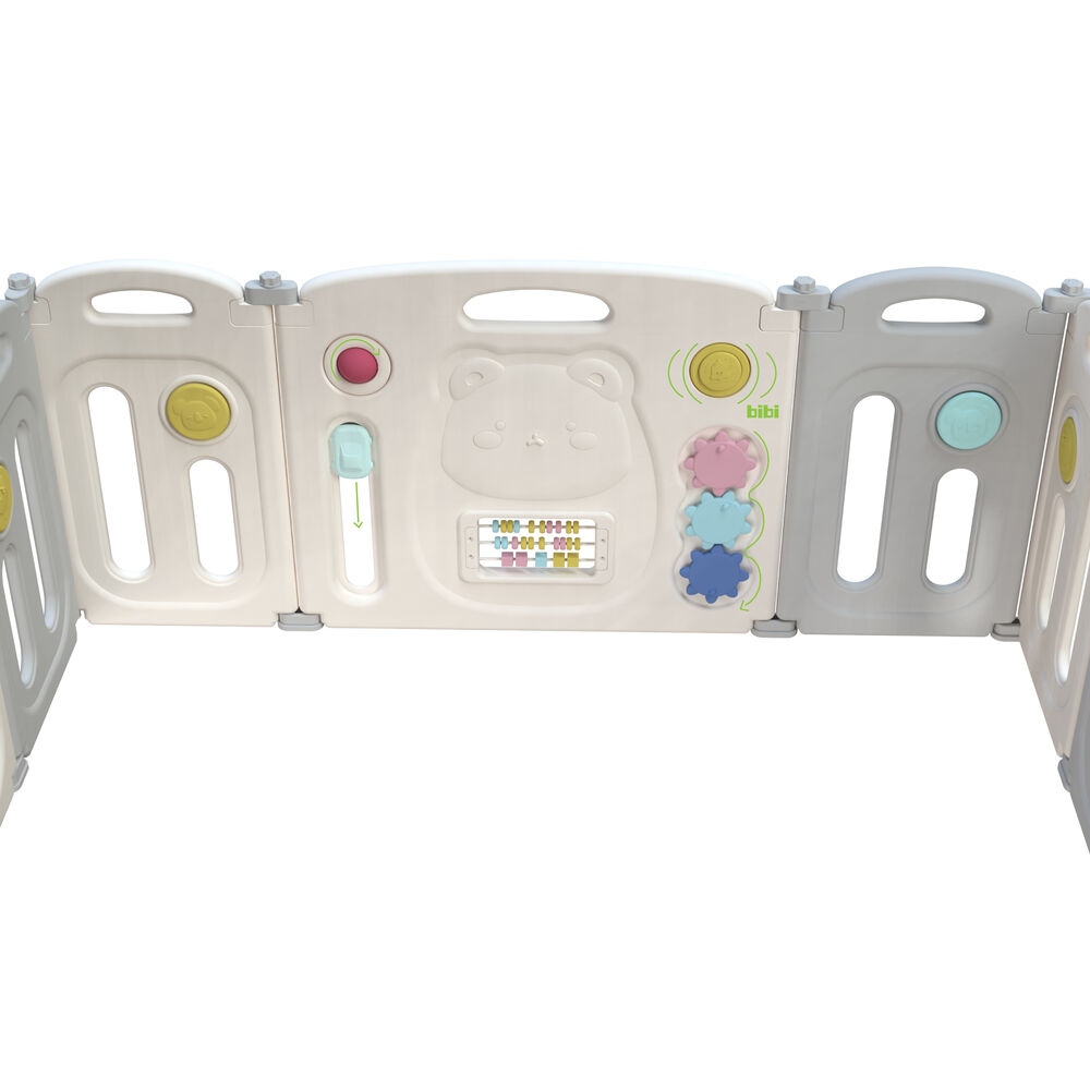 Corral Didáctico De Juegos Plegable Kiddy Grey image number 5.0