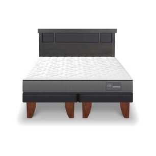 Cama Europea Cic Anatomic / King / Base Dividida + Respaldo