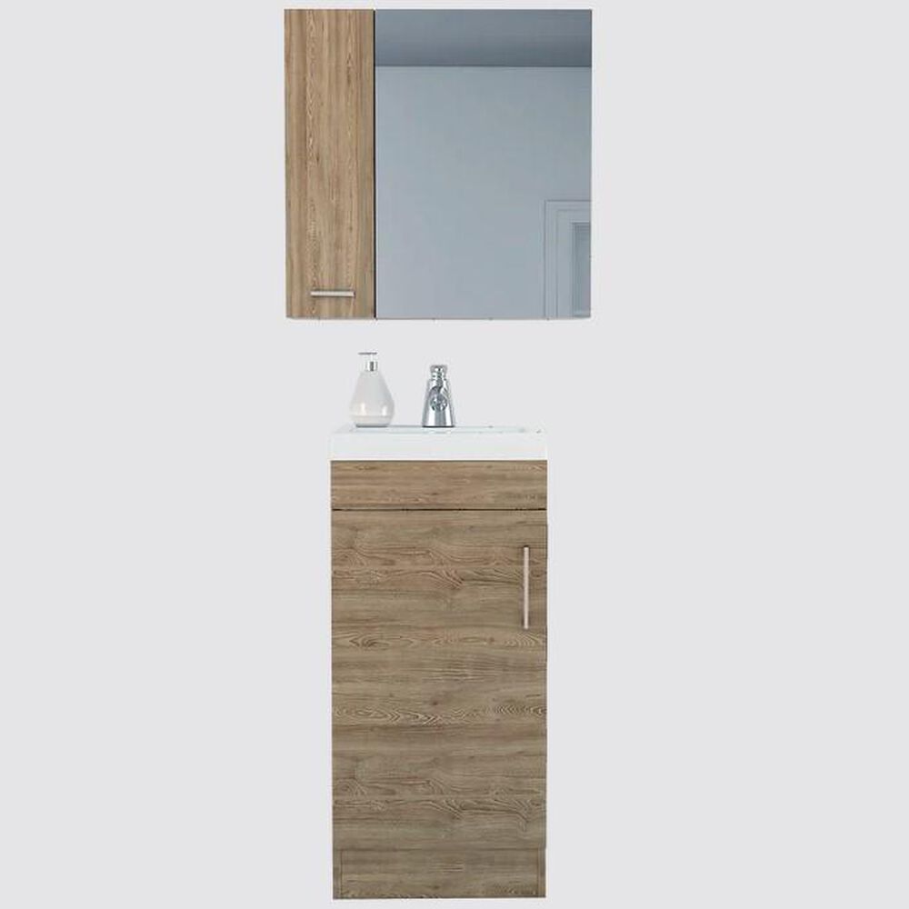 Combo My Bath Botiquin + Mueble Lavamanos - Miel image number 0.0