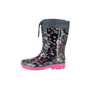 Bota De Agua Con Polar Mica Azul Bamboo