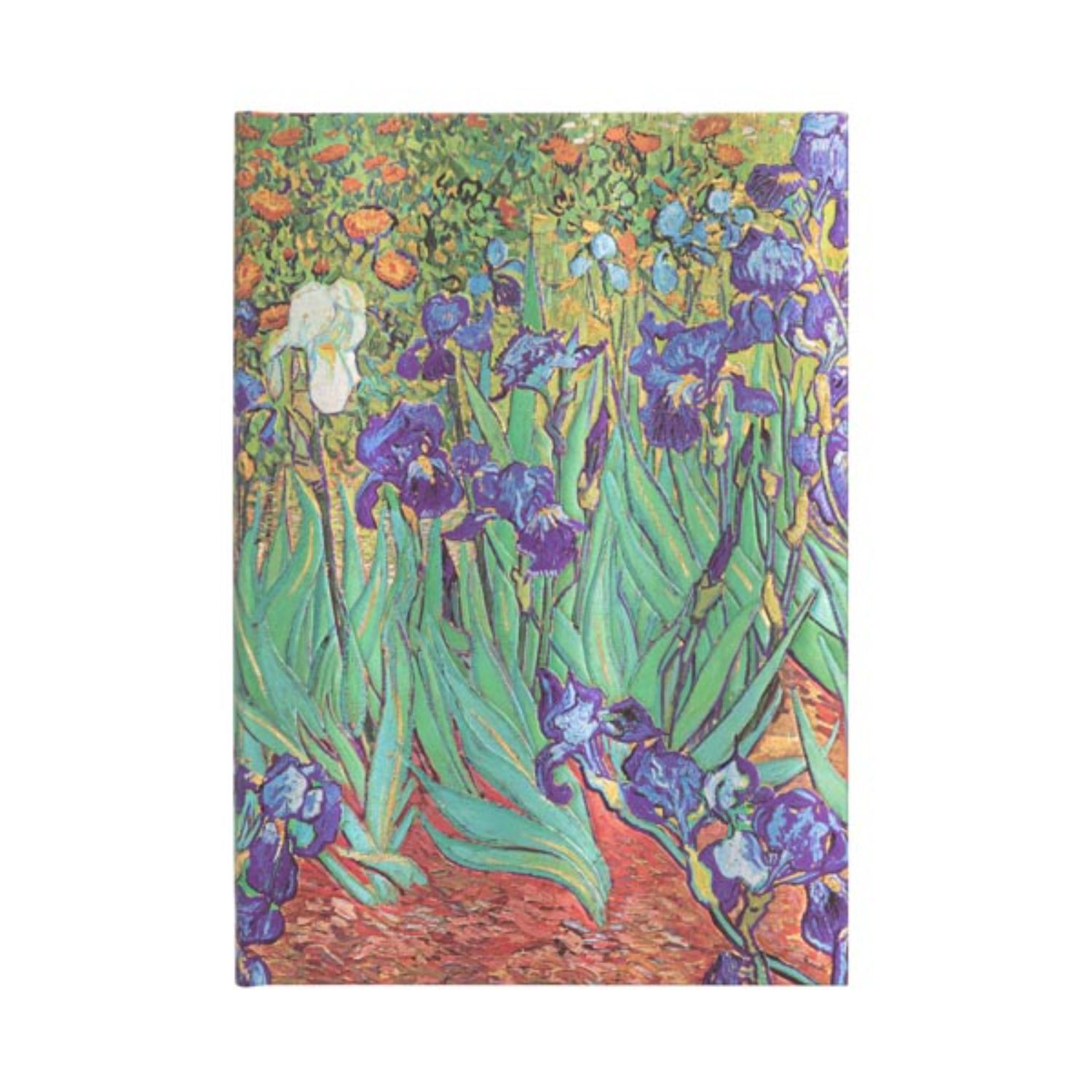 Libreta Van Gogh Los Lirios (irises) Midi Dura Lineas image number 0.0