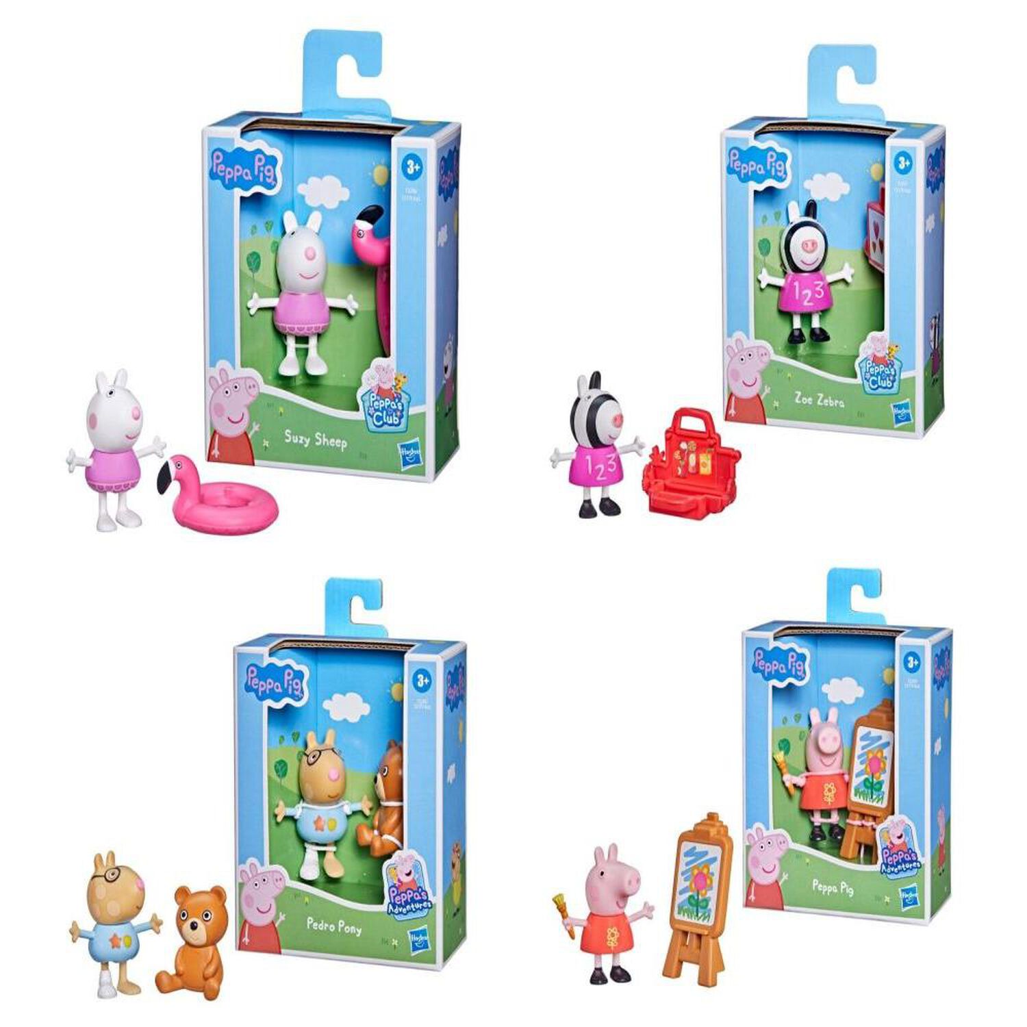 Figura De Acci&oacute;n Peppa Pig Amigos Divertidos image number 2.0