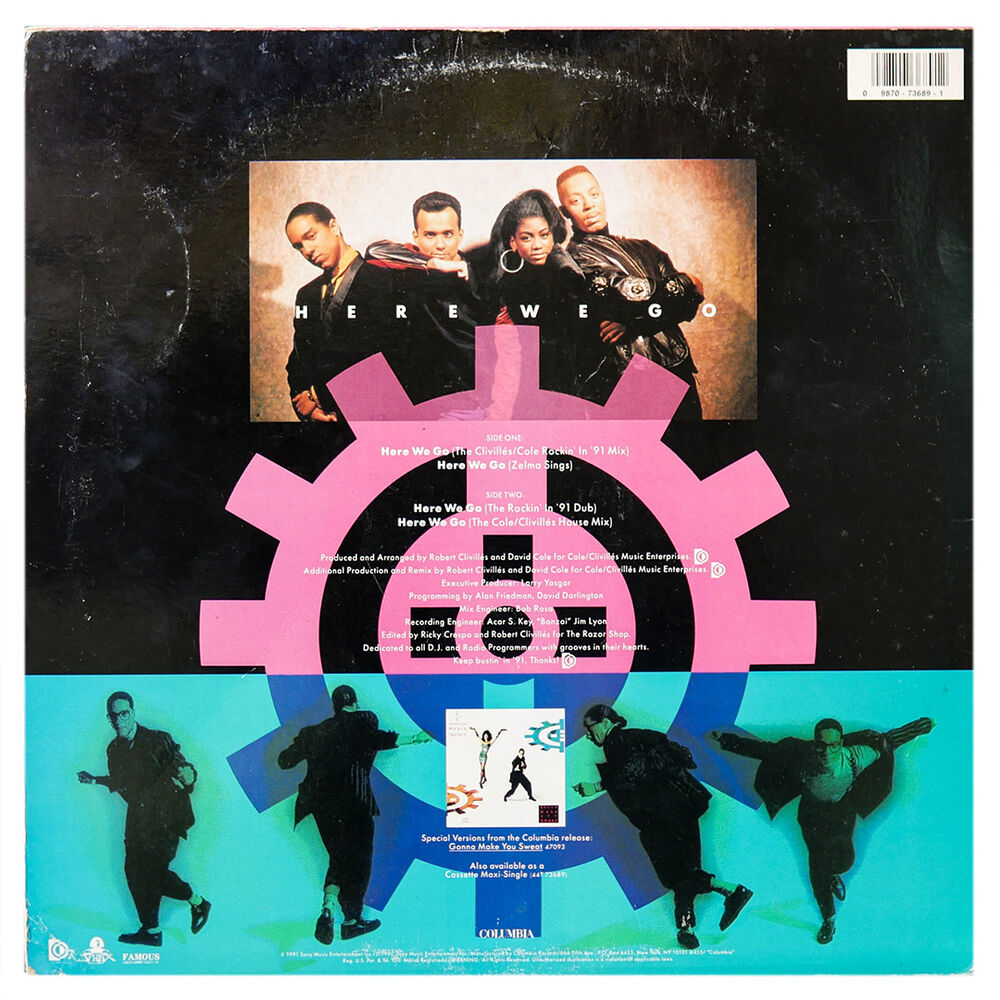 C+c Music Factory - Here We Go | 12" Maxi Single Usado image number 1.0