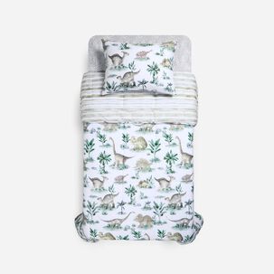 Plum&oacute;n Infantil Rosen Kids Dinos / 1.5 Plazas
