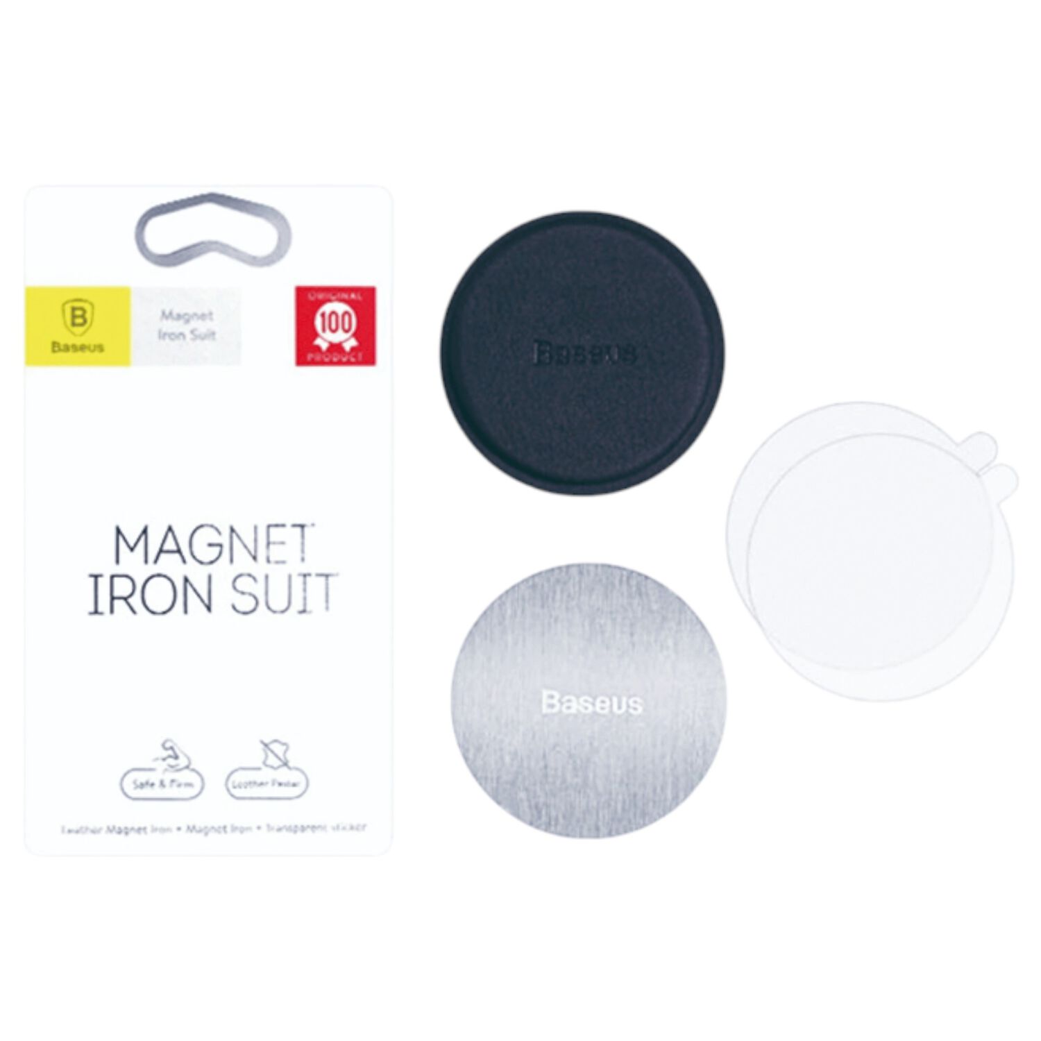 Pack De 2 Imanes Magn&eacute;ticos Para Smartphone Con Adhesivo 3m image number 3.0