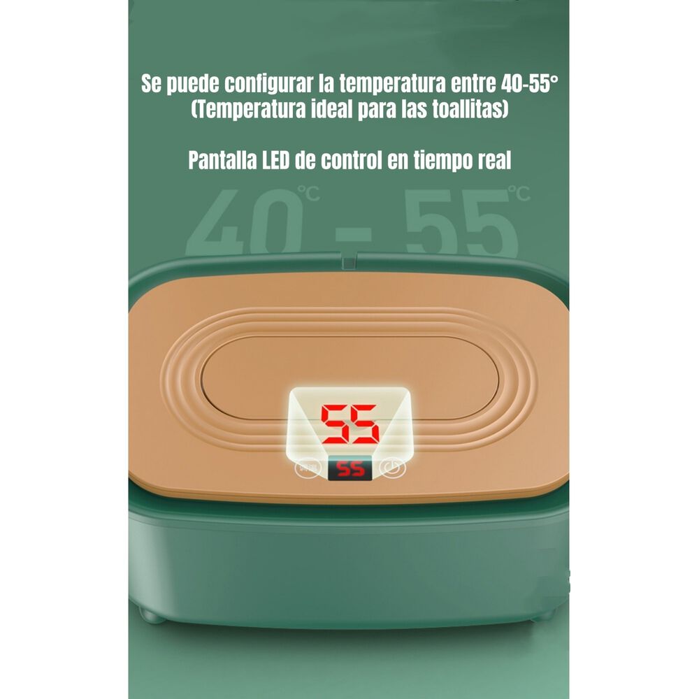 Calentador De Toallas H&uacute;medas Wipes Blanco By Lubabycas image number 6.0