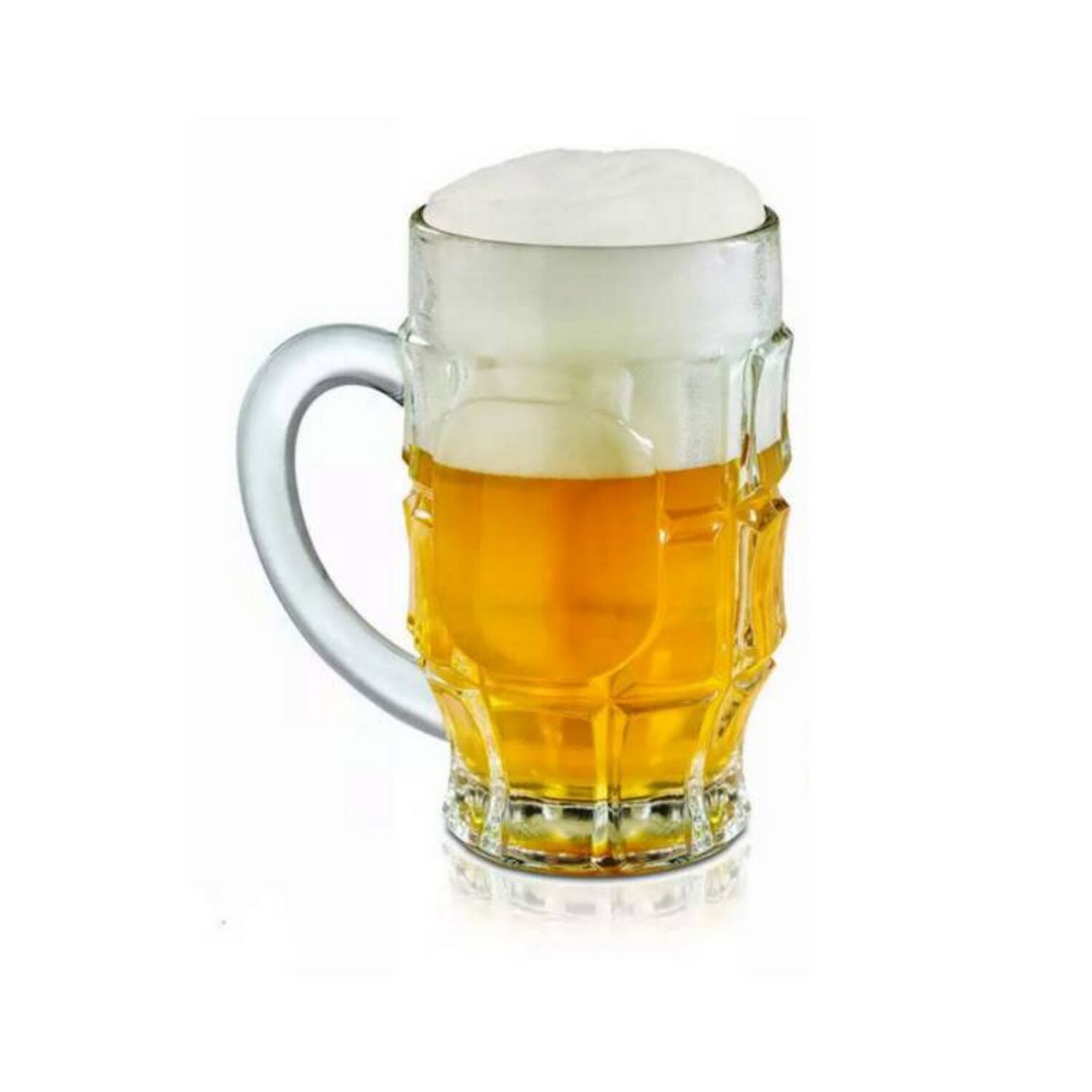 Set 4 Vasos Choperos Cervecero Bonn Vidrio 400 Ml image number 1.0