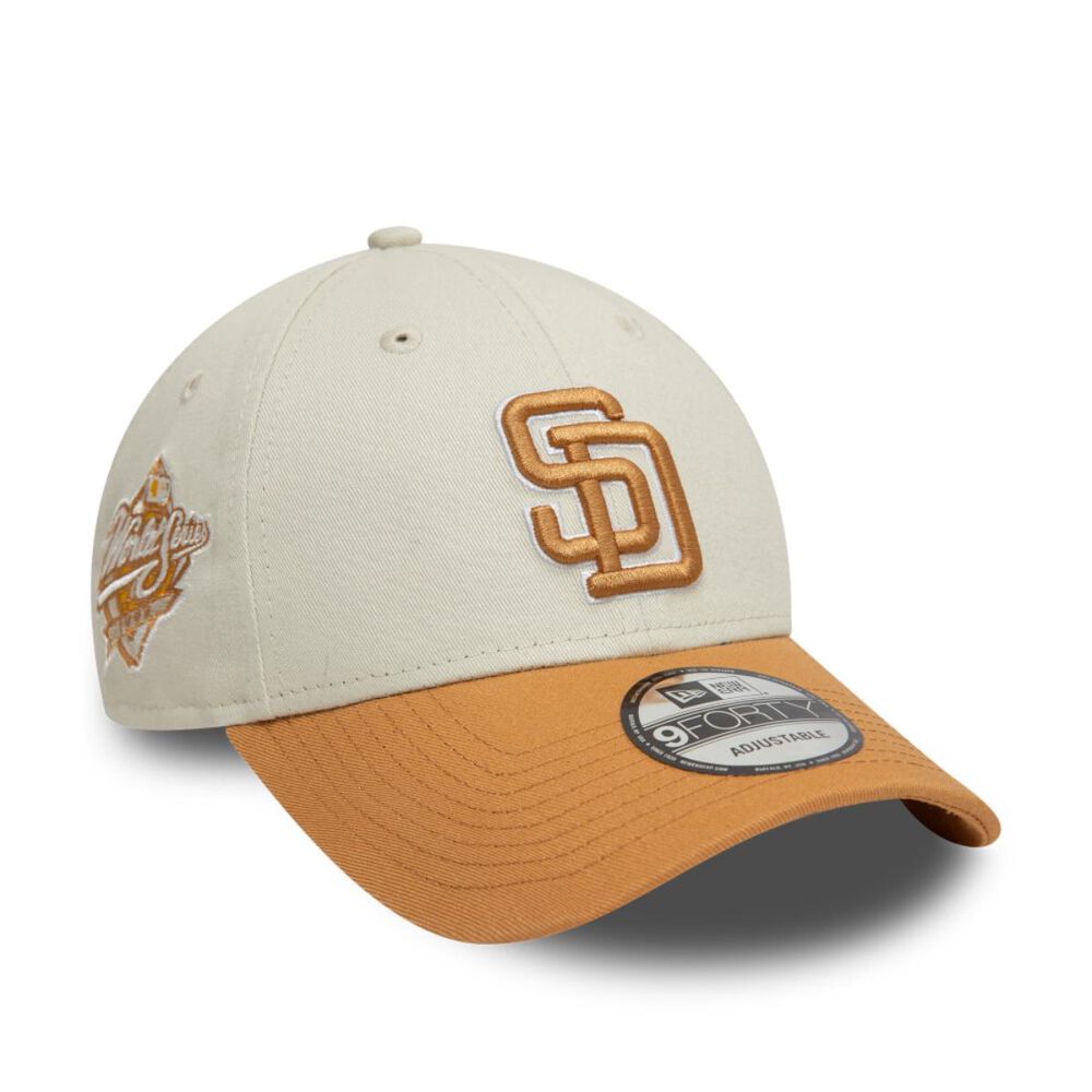 Gorra 9forty San Diego Padres Mlb World Series Light Beige image number 0.0