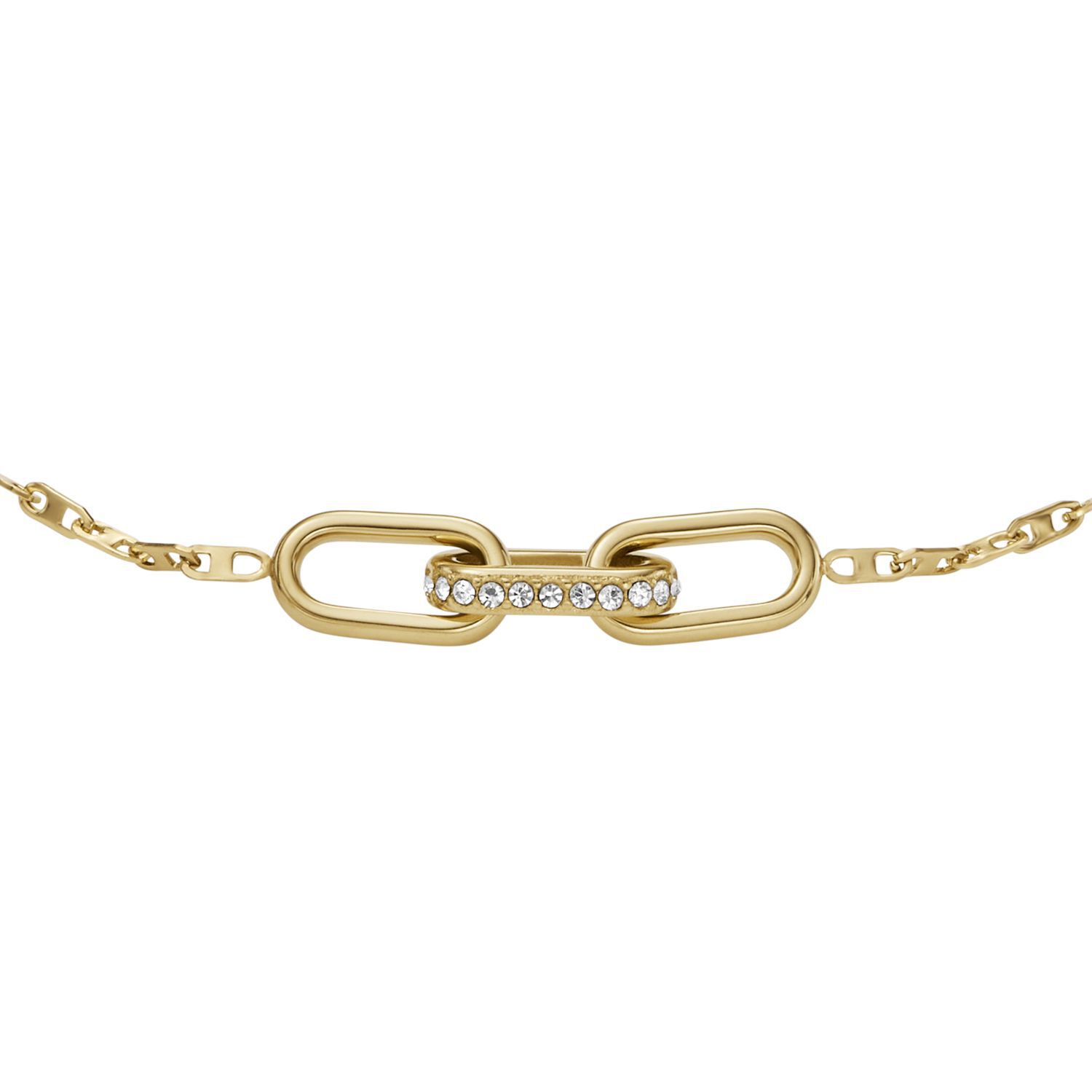 Pulsera Fossil Dorado Mujer Jf04525710 image number 1.0