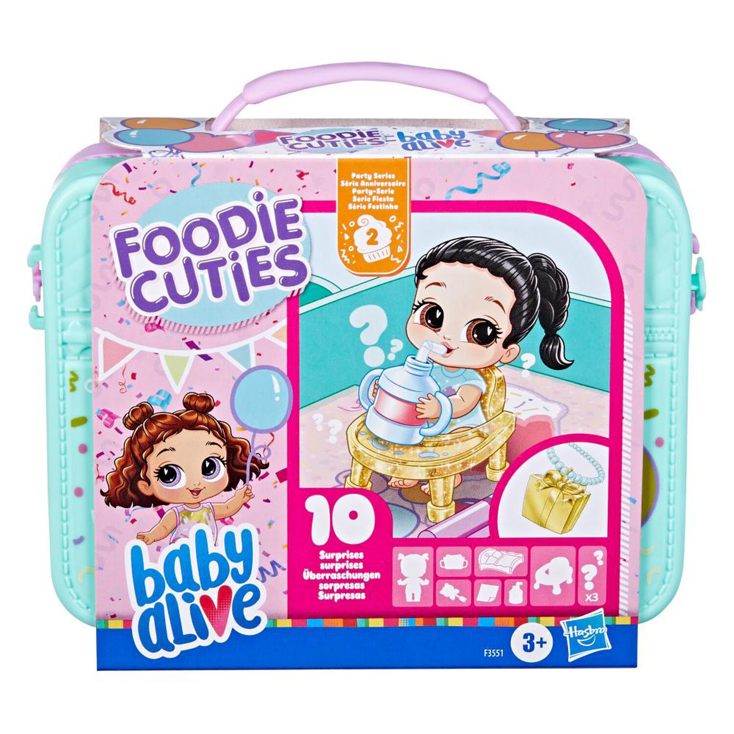 Mu&ntilde;eca Baby Alive Foodie Cuties F3551 image number 1.0