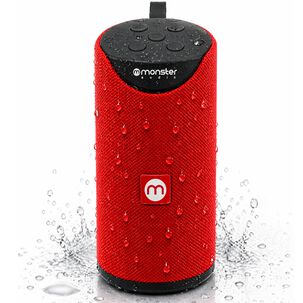 Parlante Port&aacute;til Bluetooth Waterproof Monster P450 Rojo