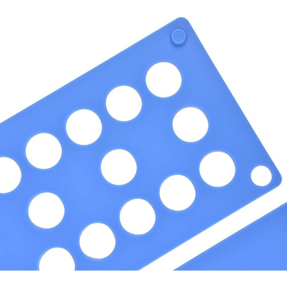Organizador Doblador Ropa Infantil Tabla Plegable Azul image number 2.0