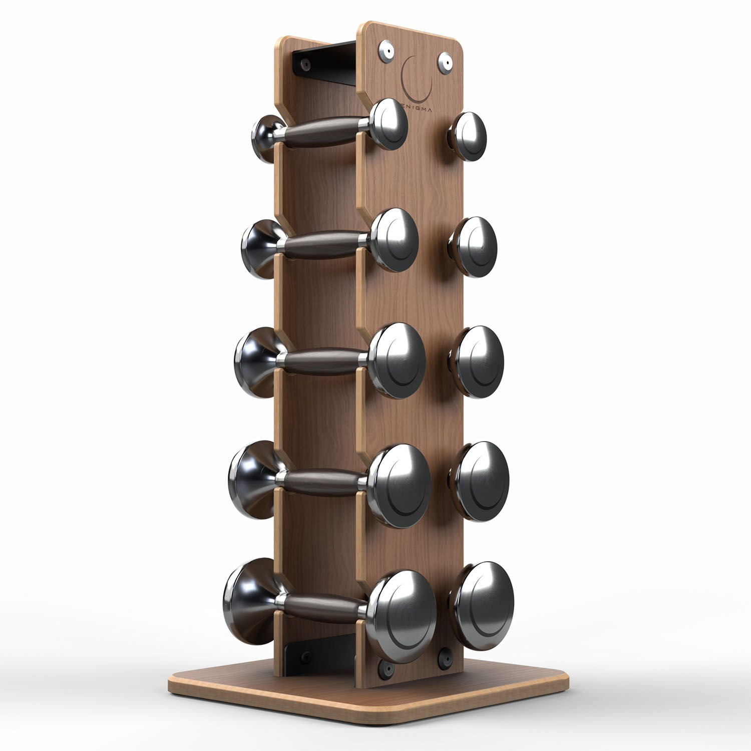 Rack Con Mancuernas De Madera Enigma Strength Ii image number 0.0
