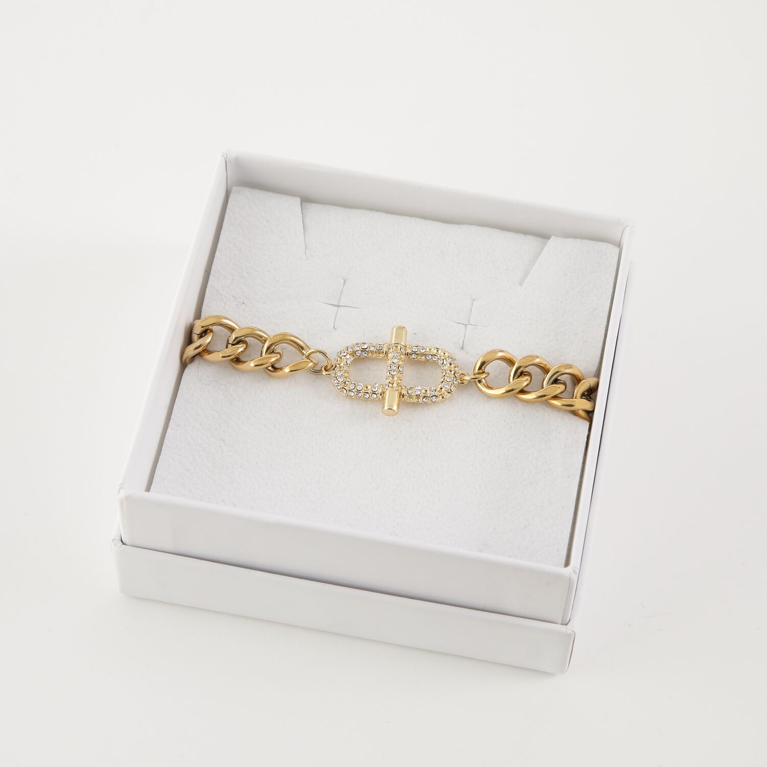 Pulsera 19v69 Dorado Mujer Stb021 image number 2.0