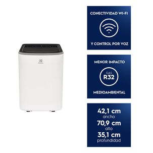Aire Acondicionado Port&aacute;til 12.000 Btu Fr&iacute;o Inteligente Wi-ficontrol Voz Sp12fc