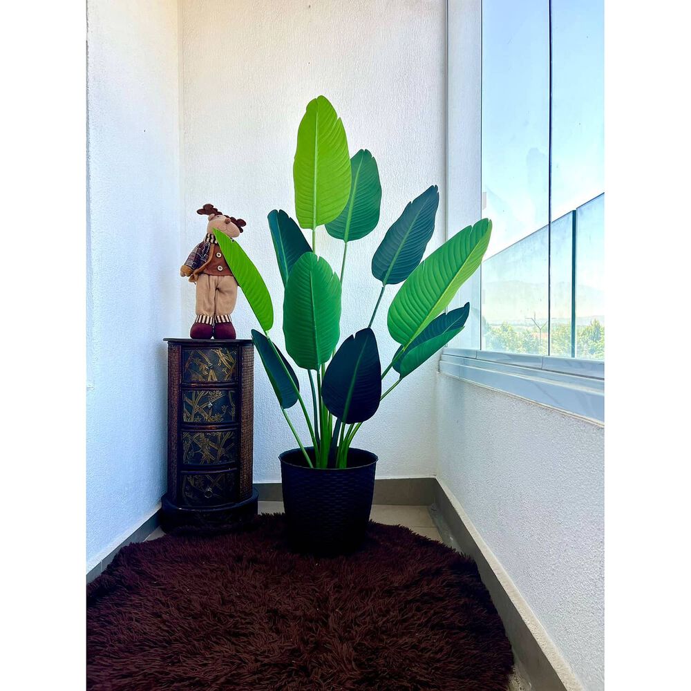 Planta Artificial Ave Del Paraiso 160 Cm. / 10 Hojas image number 3.0