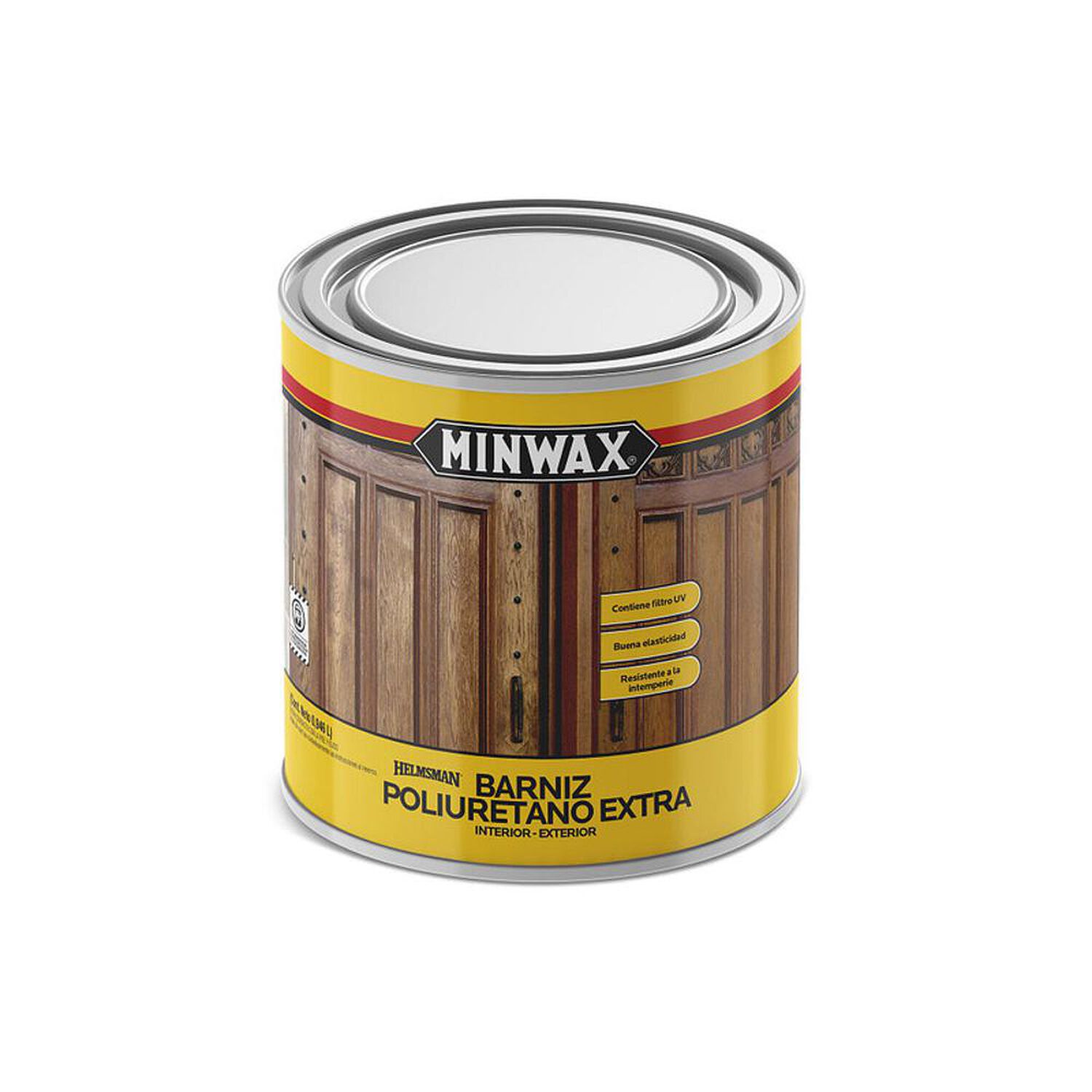 Barniz Poliuretano Extra Brillante Incoloro 1/4 Gl (945ml) - Minwax image number 0.0