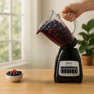 Licuadora Oster 2 Velocidades + Jarra Paris De 1400ml Vidrio