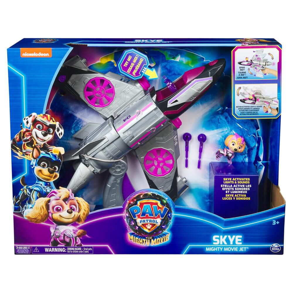 Avión Mighty Jet Skye Paw Patrol image number 6.0