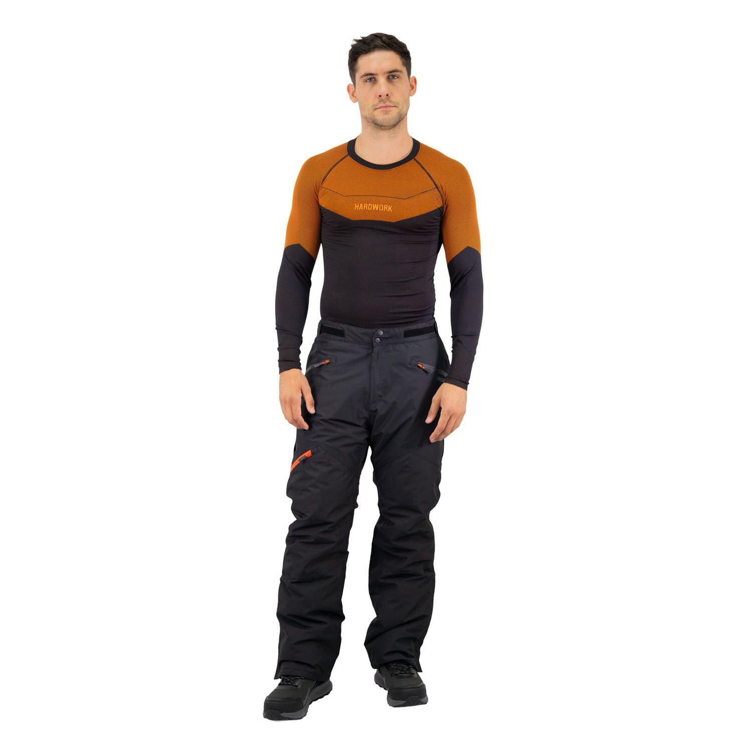 Pantal&oacute;n T&eacute;rmico Hw Iron Negro Hombre image number 6.0