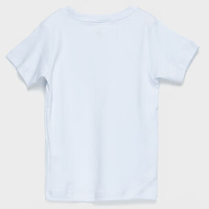 Polera Celeste Smile Algodón Peruano