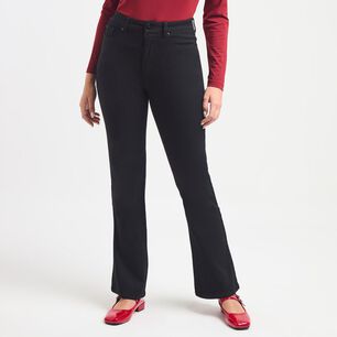 KIMERA JEANS PRETINA NORMAL TIRO MEDIO FLARE MUJER KIMERA