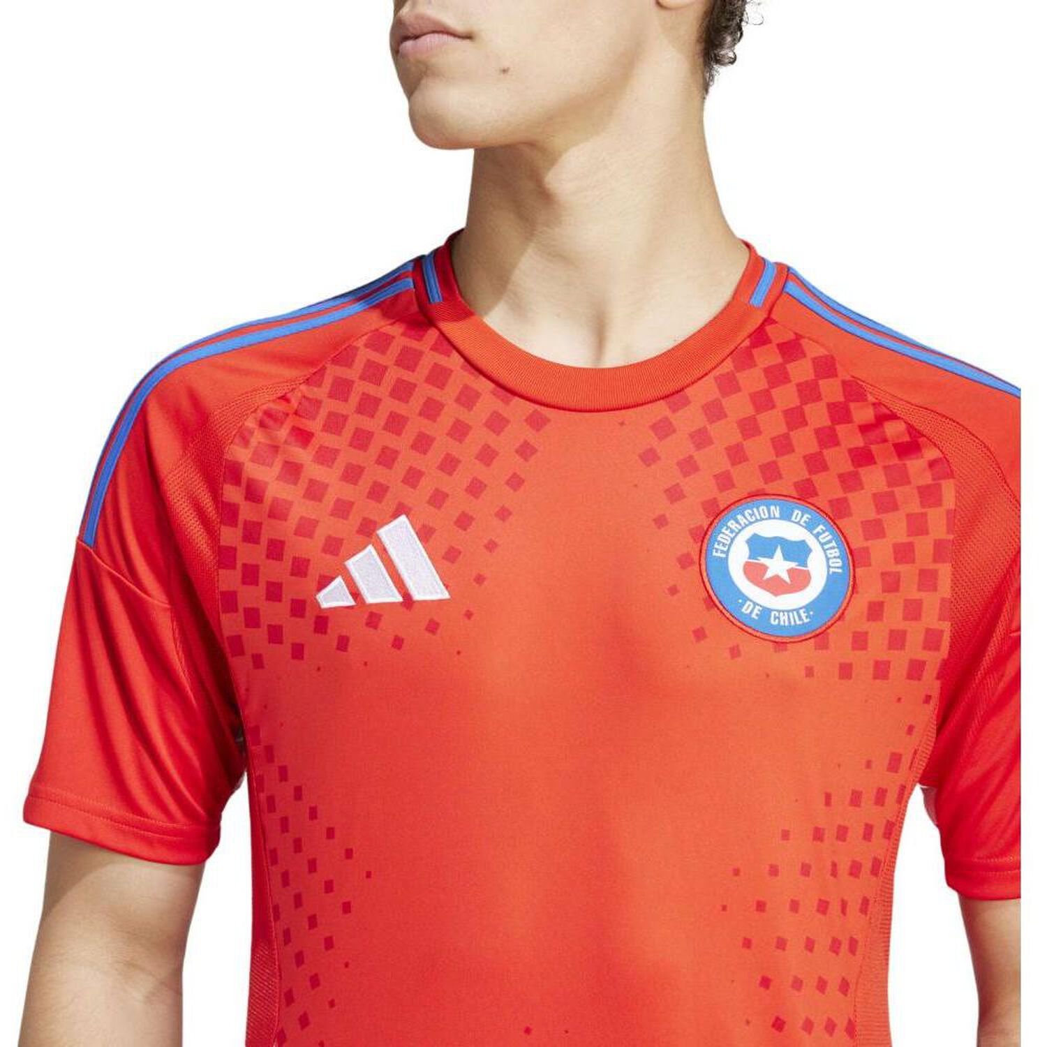 Camiseta De F&uacute;tbol Hombre Local Chile 2024 Adidas image number 4.0
