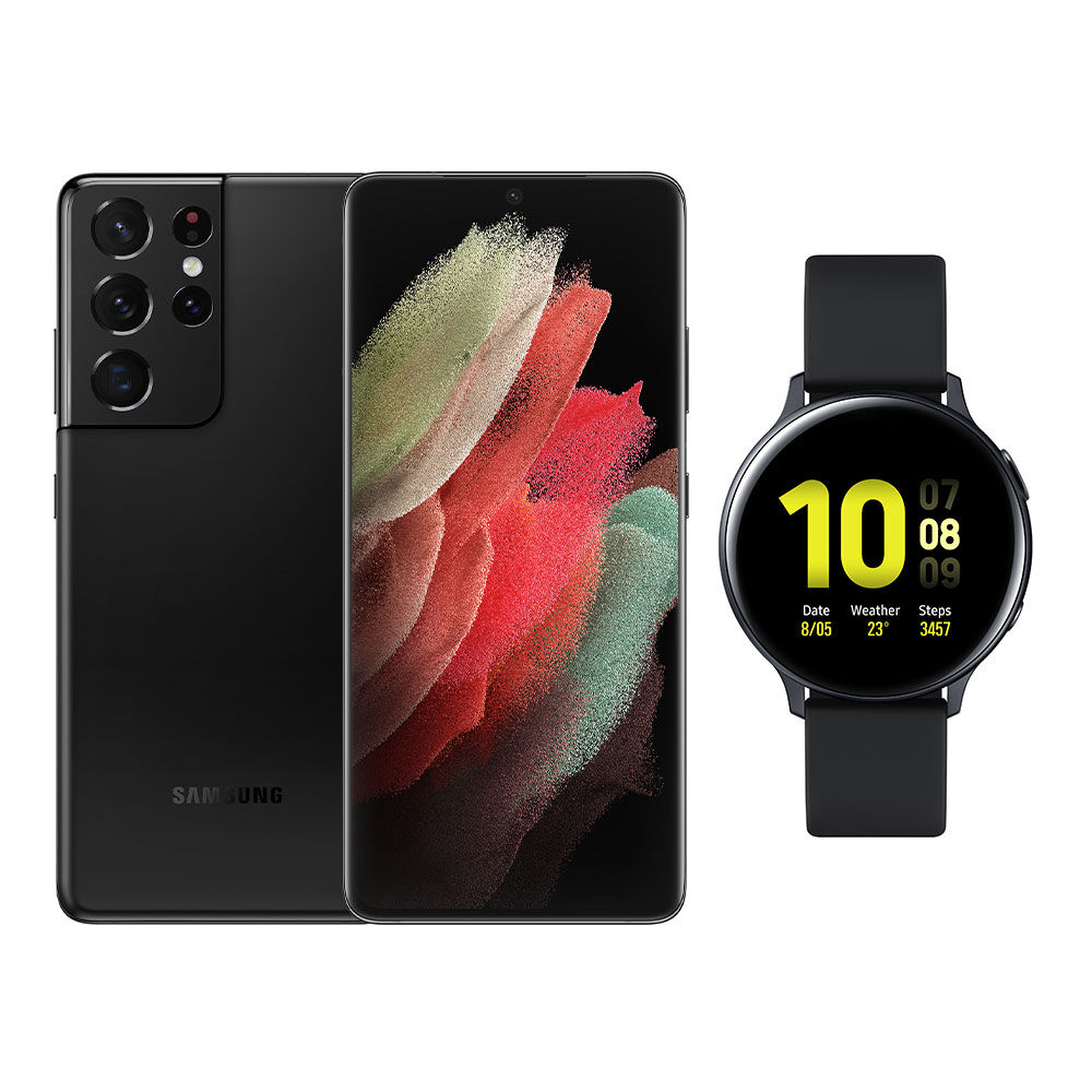 Smartphone Samsung S21 Ultra + Galaxy Active 2