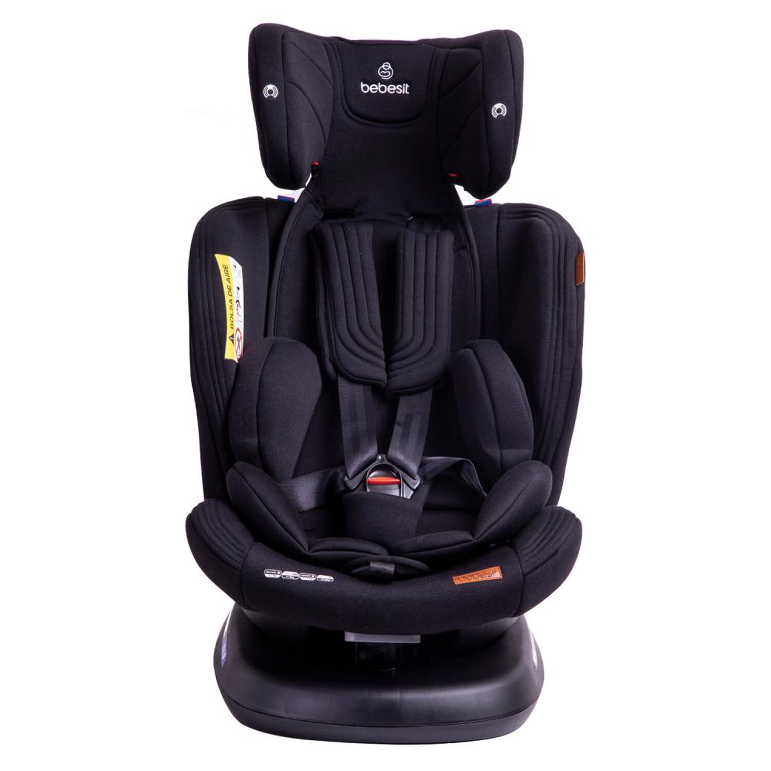 Silla De Auto Bebesit Convertible Isofix Supra 360&ordm; Premium Negro image number 4.0