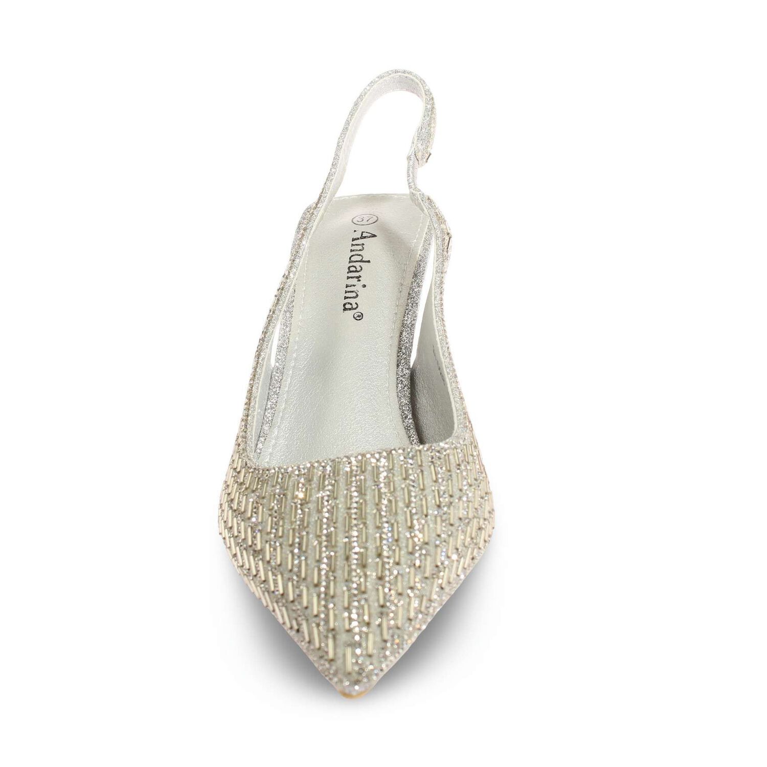 Zapato Taco Plata Andarina Art. 5sl028plata image number 2.0