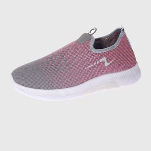 Zapatilla Piel Invernal Rosado/gris V&iacute;a Franca Art. 522003b0077hgrey